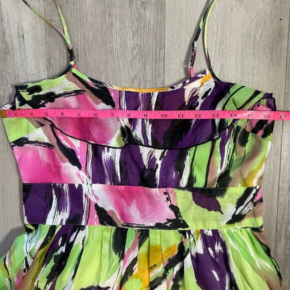 Mac & Jac Multicolored Spaghetti Strap Dress size M. - Picture 5 of 15